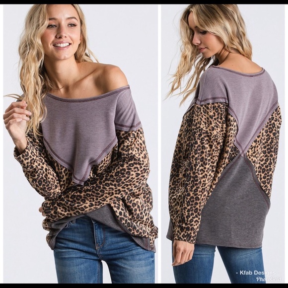 NEW! Animal Print Super Soft Top - Picture 3 of 8